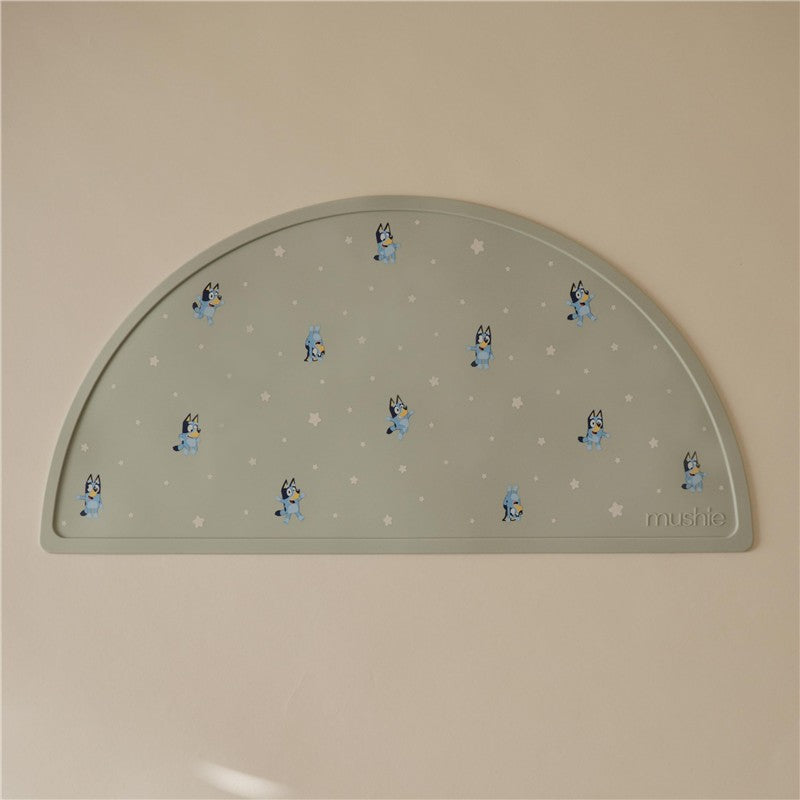 Mushie Silicone Placemat - Bluey Sage Image 2