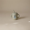 Mushie - Bluey X Mushie Silicone Training Cup + Straw, Bluey Sage Image 3