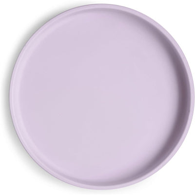 Mushie Classic Silicone Suction Plate - Soft Lilac Image 1