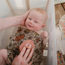 Mushie Cradle Cap Brush - 2 Pack - Rose/Soft Lilac Image 3