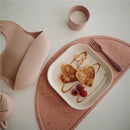 Mushie Silicone Dinnerware Cup Set 2 Pack - Blush Image 3