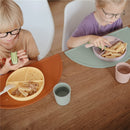 Mushie Silicone Dinnerware Cup Set 2 Pack - Sage Image 3