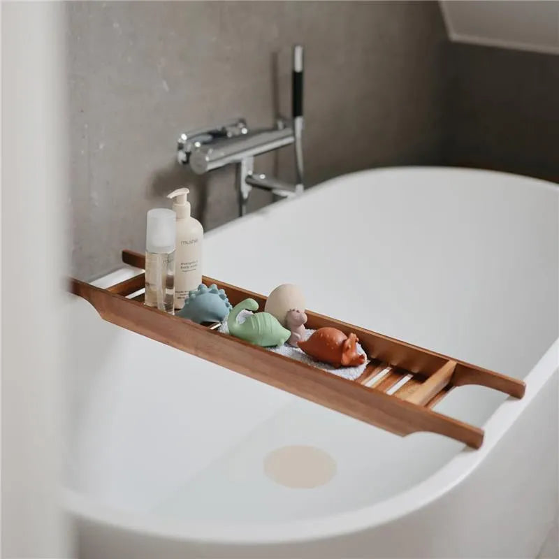 Mushie - Dino Mold Free Bath Play Set, 4 Pack Image 4