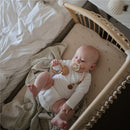 Mushie Eva Pacifier Clip - Blush Image 4