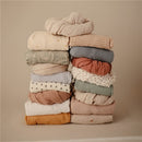 Mushie Extra Soft Organic Muslin Crib Sheet - Rainbow Image 7
