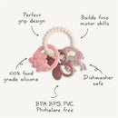 Mushie Fairy Teething Ring Image 2
