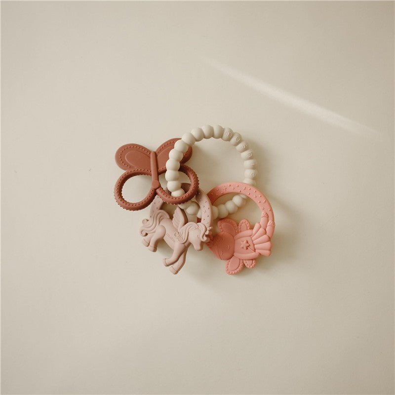 Mushie Fairy Teething Ring Image 4