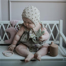 Mushie Flower Teething Bracelet 3-Pack - Rose/Blush/Shifting Sand Image 5
