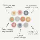 Mushie Foam Bath Puzzle Image 9