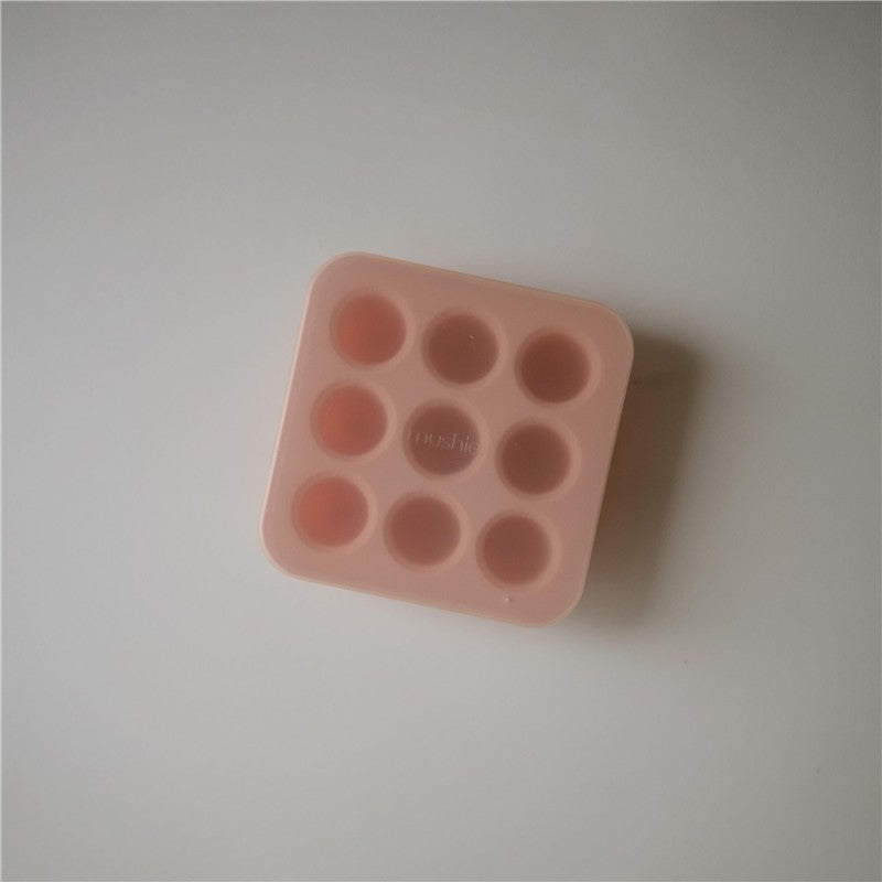 Mushie Fresh Food Feeder Freezer Tray - Blush Image 3