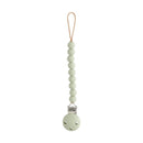 Mushie Silicone Pacifier Clip Hera - Sage Image 1