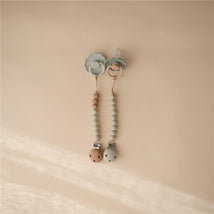 Mushie Silicone Pacifier Clip Hera - Sage Image 2
