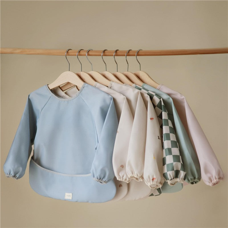 Mushie Long Sleeve Bib - Blush Image 4