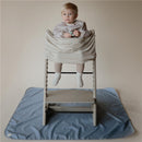 Mushie Long Sleeve Bib - Fog Image 7