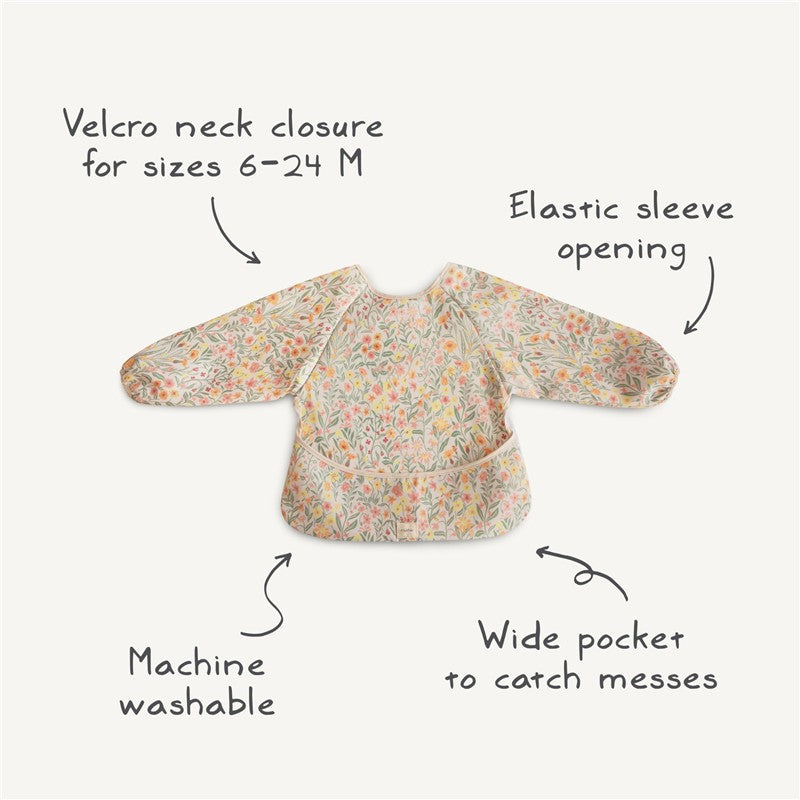 Mushie Long Sleeve Bib - Tradewinds Image 8