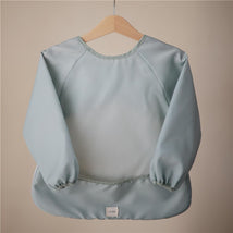 Mushie Long Sleeve Bib - Roman Green Image 2