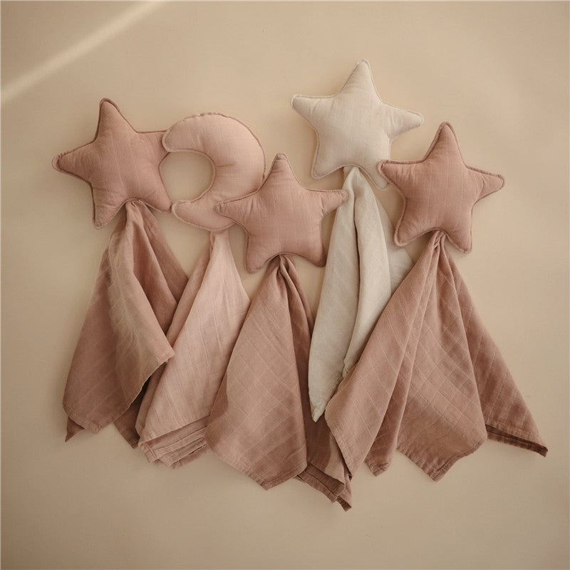 Mushie Star Lovey - Natural Image 2