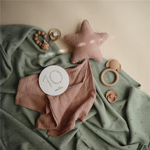 Mushie Lovely Blanket Star Lovey - Natural Image 2