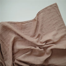 Mushie Organic Cotton Muslin Swaddle Blanket - Natural Image 2