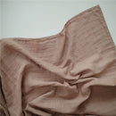 Mushie Organic Cotton Muslin Swaddle Blanket - Natural Image 2