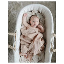 Mushie - Muslin Swaddle Blanket - Natural Image 4