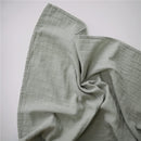 Mushie Organic Cotton Muslin Swaddle Blanket - Sage Image 2