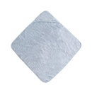 Mushie Hooded Towel - Baby Blue Image 2