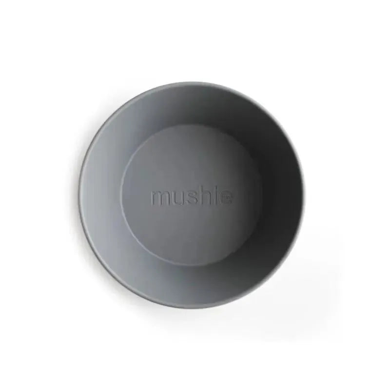 Mushie - Round Dinnerware Bowl Set Of 2 (Smoke) Image 2