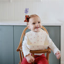 Mushie Silicone Baby Bib - Bows Image 5