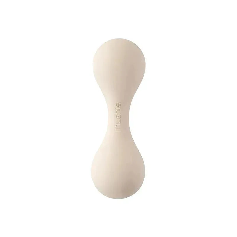 Mushie - Silicone Baby Rattle Toy Shifting Sand Image 1