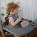 Mushie - Silicone Baby Suction Bowl, Soft Lilac Image 2