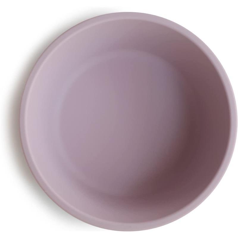 Mushie - Silicone Baby Suction Bowl, Soft Lilac Image 3