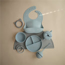 Mushie Silicone Cat Teether - Stone Image 4