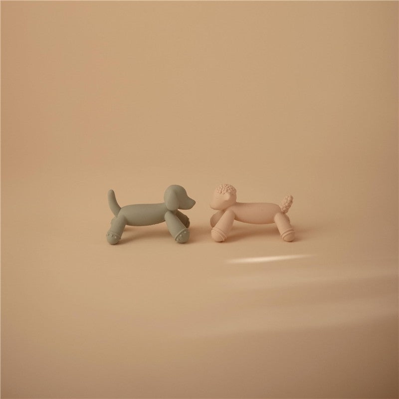 Mushie Dog Figurine Teether Image 7