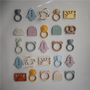 Mushie Silicone Baby Teether Toy Shifting Sand Image 7