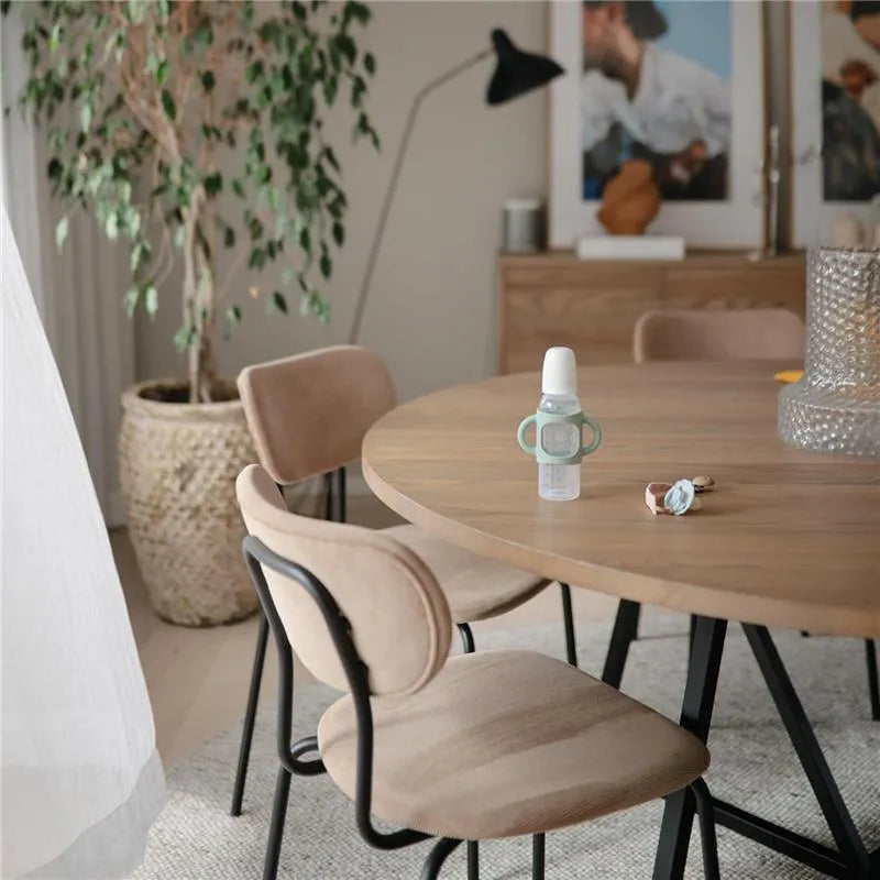 Mushie - Silicone Bottles Handles, Tradewinds/Shifting Sand Image 4