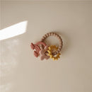 Mushie Silicone Nature Teething Ring Image 2