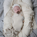 Mushie Eva Pacifier Clip - Stone Image 4