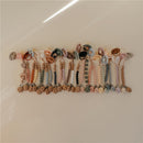 Mushie Eva Pacifier Clip - Stone Image 8