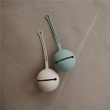 Mushie Silicone Pacifier Holder Case - Dried Thyme Image 2