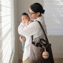 Mushie Silicone Pacifier Holder Case - Cloudy Mauve Image 2
