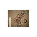 Mushie Silicone Pearl Teether Bracelets Linen/Peony/Pale Pink Image 7