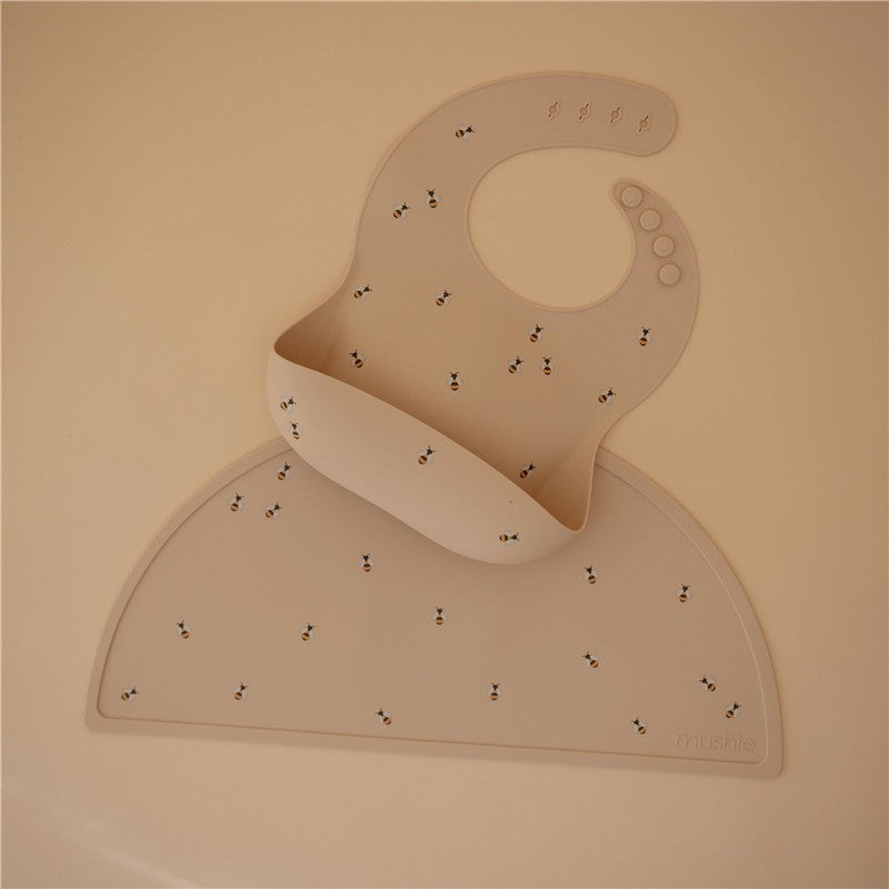 Mushie Silicone Placemat - Bees Image 2
