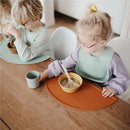 Mushie Silicone Placemat - Cambridge Blue Confetti Image 3