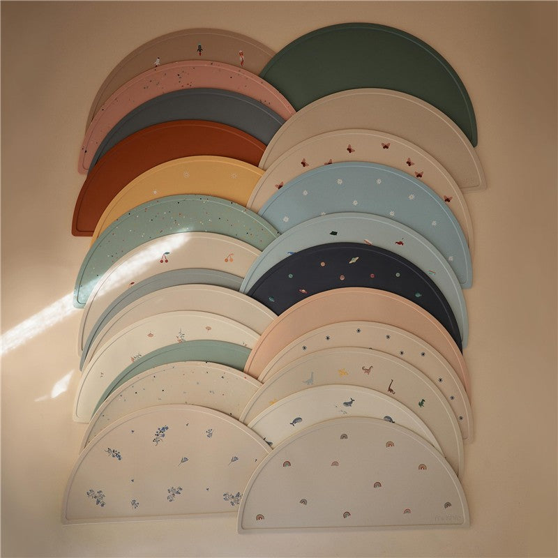 Mushie Silicone Placemat - Rocket Ship Image 7