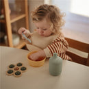 Mushie Silicone Sippy Cup - Powder Blue Image 5