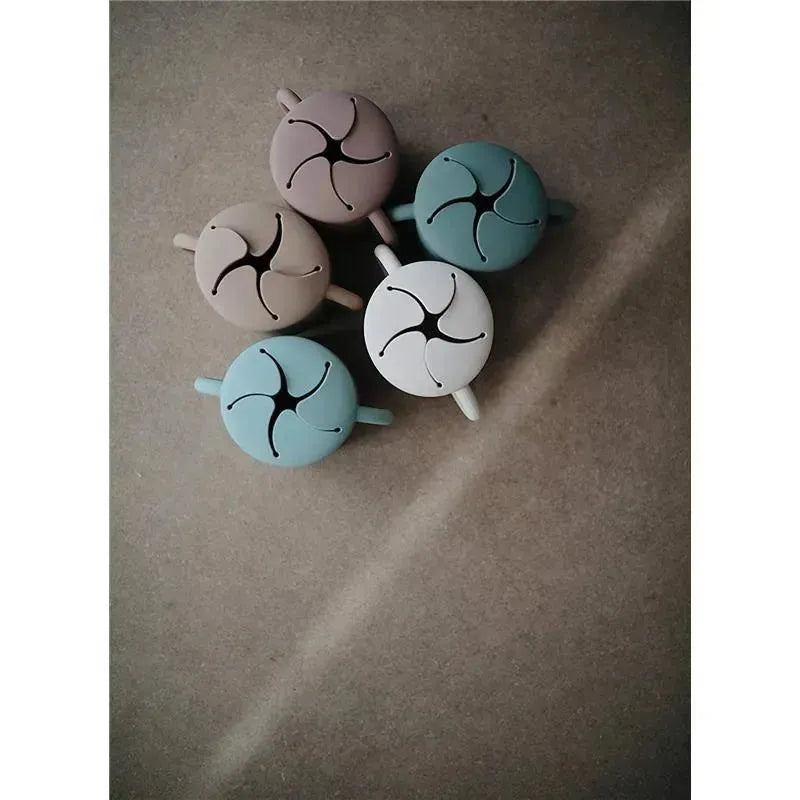 Mushie - Silicone Snack Cup, Blush Image 3
