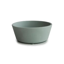 Mushie - Silicone Suction Bowl Baby - Cambridge Blue Image 1