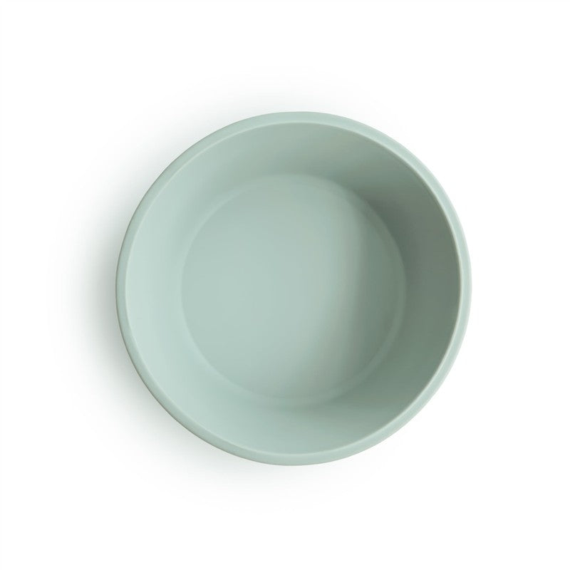 Mushie Silicone Suction Bowl - Cambridge Blue Image 2