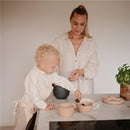 Mushie Silicone Suction Bowl - Cloudy Mauve Image 4